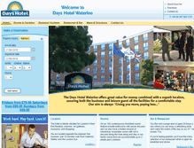 Tablet Screenshot of hotelwaterloo.com